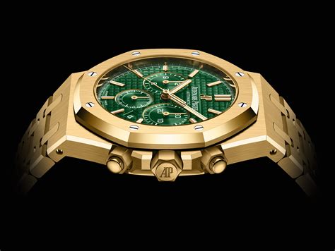 audemars piguet e74418|audemars piguet green dial.